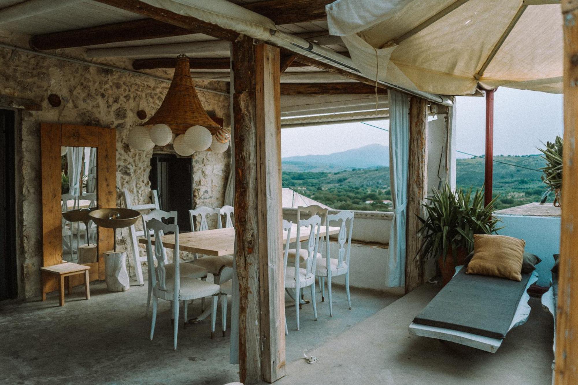 فيلا Antonia'S Stonebuilt Mansion With A Private Pool Arménoi المظهر الخارجي الصورة