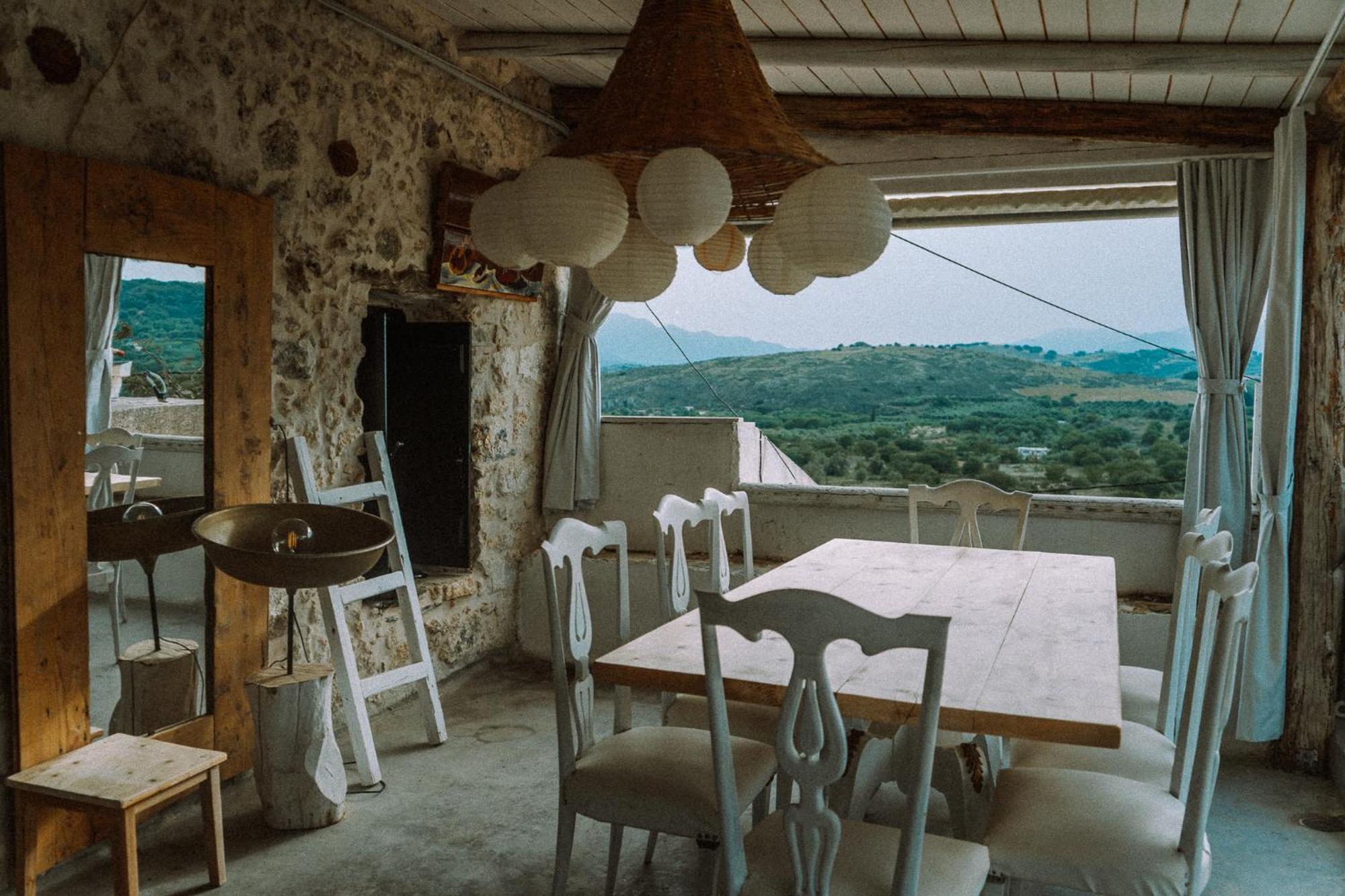 فيلا Antonia'S Stonebuilt Mansion With A Private Pool Arménoi المظهر الخارجي الصورة